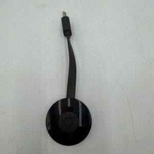 Google Chromecast Model NC2-6A5 HDMI Black 2nd Device Only